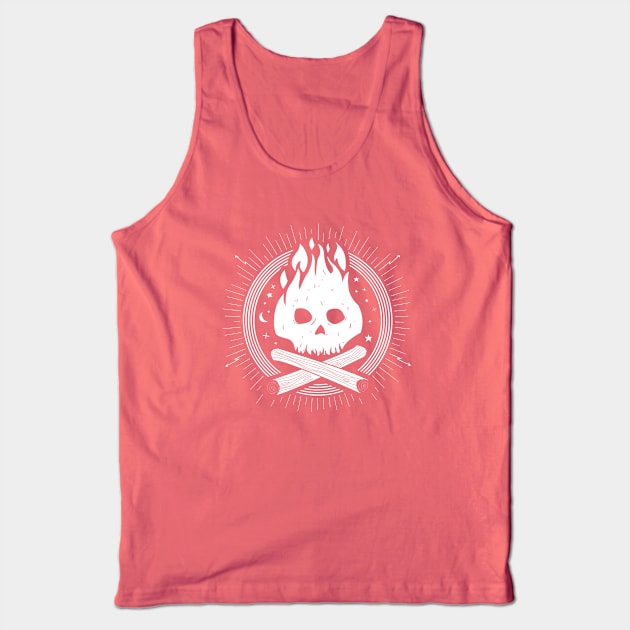 Outdoor Hardcore - One Color Tank Top by flowwestprintandapparel